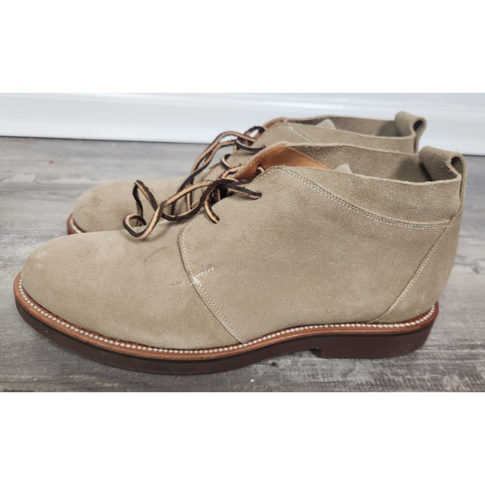 Unmarked Men's Sz. 11 Suede Tan Leather Lace Up Chukka Boots NWOT